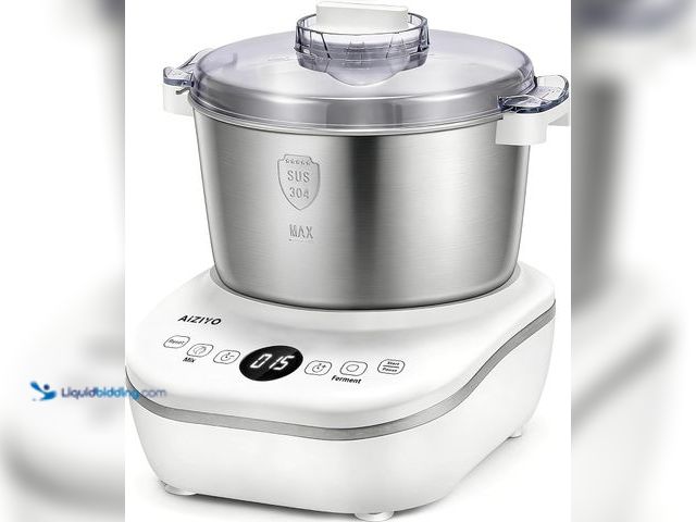 Lot 49-5549929 - AIZIYO DoughChief, 7.4QT Dough Maker, Dough Mixer with Ferment Function, 304 Stainless Steel Bowl, R...