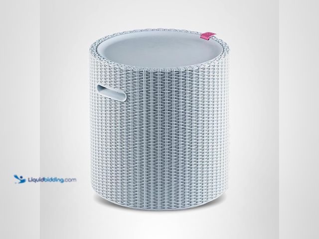 Lot 49-3537943 - Keter Cool Side Table Cooler 3 in 1 Outdoor Patio Table and Ice Chest Storage, Ideal Hot Tub Table, ...