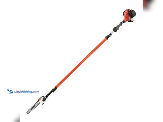 Lot 49-5548811 - ECHO 12 in. 25.4 cc Gas 2-Stroke X Series Telescoping Power Pole Saw with In-Line Handle and Shaft E...