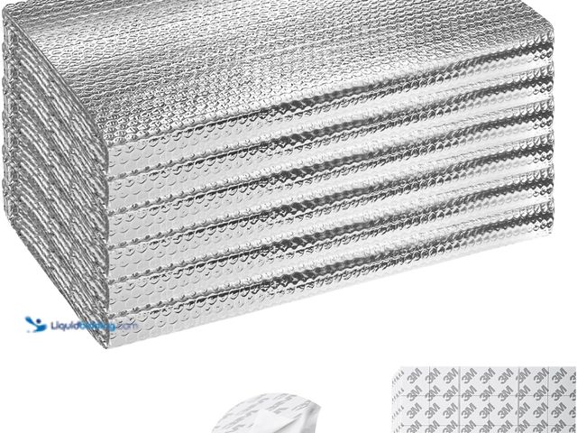Lot 49-5414262 - ToLanbbt Garage Door Insulation Kit 6P Double Bubble Window Heat Insulation Panels, 6MM 24" x 48" Re...