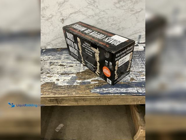 Lot 49-5558833 - Bones Coffin Co. Movers Animated Walking Skeletons Halloween Plays Music 17.5” MODEL:669703591736 UN...