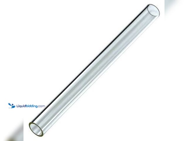 Lot 49-5572565 - Hiland 49.5 in. Tall Residential Quartz Glass Tube Replacement. Model # SGT-GLASS. Unused