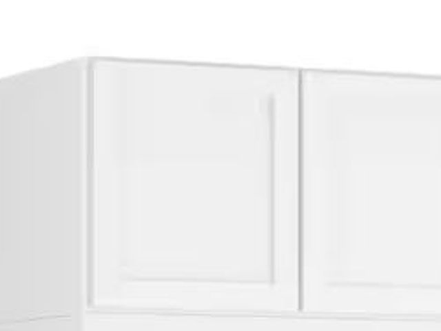 Lot 49-5538698 - TOP CABINET ONLY - Hampton Bay
Courtland 33 in. W x 24 in. D x 90 in. H Assembled Shaker Double Ove...
