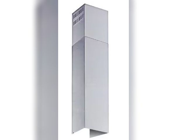 Lot 49-3631275 - Vissani Stainless Steel Chimney Extension (up to 11 ft. Ceiling) for Pyramid Kitchen Wall Mount Rang...