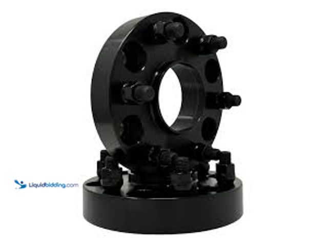 Lot 49-5459970 - Ford 6x135 to 6x5.5 (108mm Aftermarket Wheels) Hub centric Wheel Adapters For F-150 Raptor, Expediti...