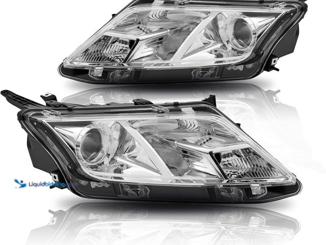 Lot 49-3513481 - Headlights Assembly w/Bulbs Compatible with 2010 2011 2012 Ford Fusion Headlight Headlamp Driver & P...
