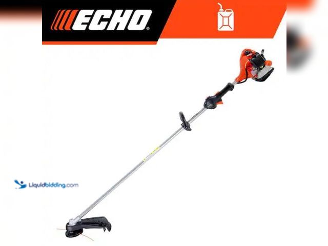 Lot 49-1631066 - ECHO 21.2 cc Gas 2-Stroke Straight Shaft String Trimmer with Rapid-Loader Trimmer Head and 16 in. Cu...