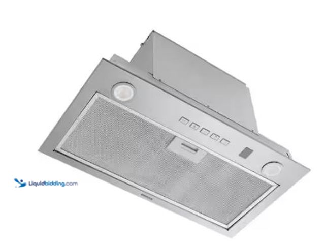 Lot 49-3432697 - Broan-NuTone 21 in 450 Max Blower CFM Convertible Range Hood Power Pack Insert Voice Control and Eas...