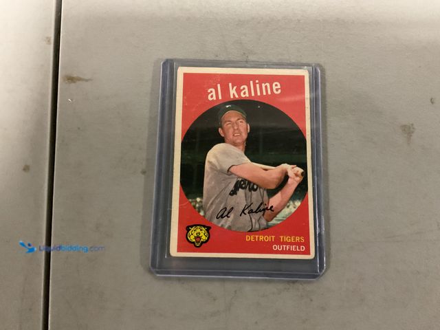 Lot 49-1505978 - WOW! 1959 TOPPS AL KALINE DETROIT TIGERS BASEBALL CARD #360 AMAZING CARD FOR ANY COLLECTOR  #COINS12...