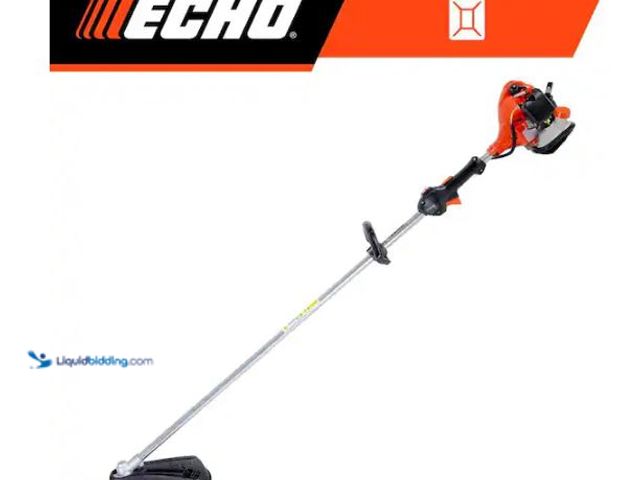 Lot 49-1624411 - ECHO 21.2 cc Gas 2-Stroke Straight Shaft String Trimmer with Rapid-Loader Trimmer Head and 16 in. Cu...