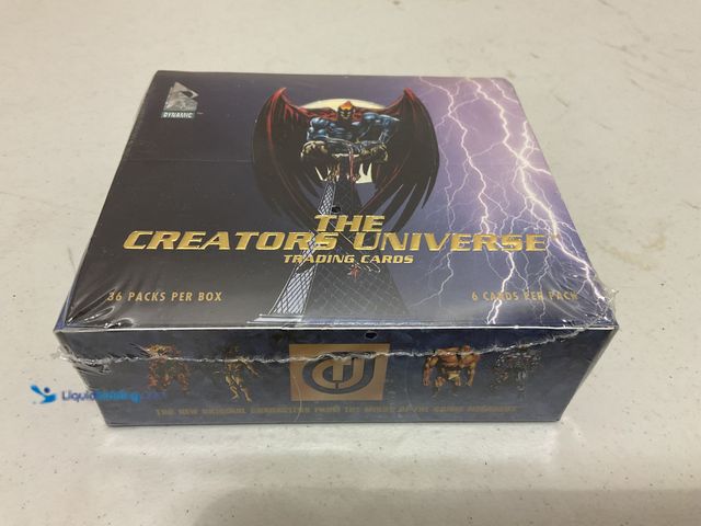 Lot 49-1835320 - Other FACTORY SEALED 1993 THE CREATORS UNIVERSE TRADING CARD PACK BOX OF 36 PACKS #COINS0723