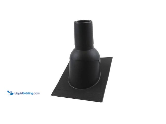Lot 49-5414229 - (10) Pack Perma-boot Pipe Boot for 3 in. I.D. Vent Pipe Black Color New Construction/Reroof, Unused.