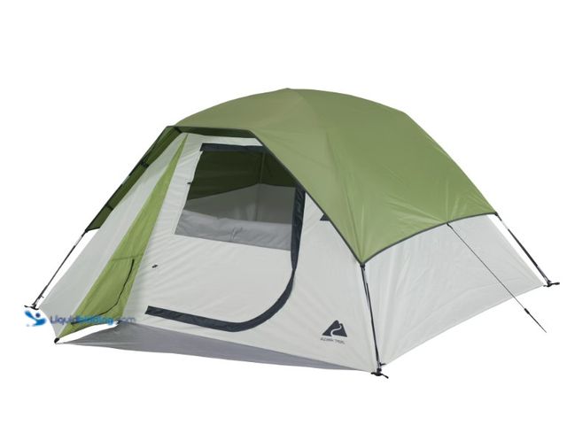 Lot 49-5552286 - Ozark Trail 4-Person Clip & Camp Dome Tent with Rainfly. Unused