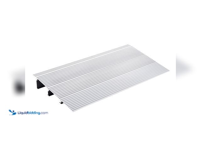 Lot 49-1568832 - VEVOR Door Threshold Ramp, 3″ Rise, 800 lbs Load Capacity Manual Model #Z2UAV0 , Unused  Ref#CRSREL