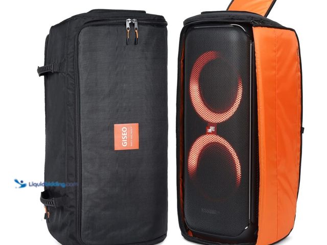 Lot 49-3431482 - GISEO Speaker Bag Rugged Carry Case Compatible with JBL Party Box Series, Portable Speaker Carry Tot...