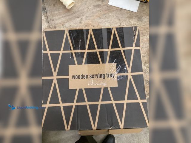 Lot 49-3566963 - Wood Serving Tray , Unused