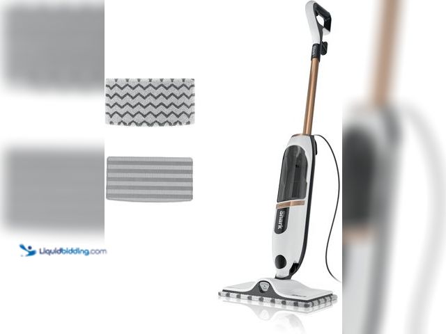 Lot 49-5447670 - Shark SteamSpot Steam Mop with Steam Blaster Technology, 3 Steam Modes, 2 Washable Pads, XL Removabl...