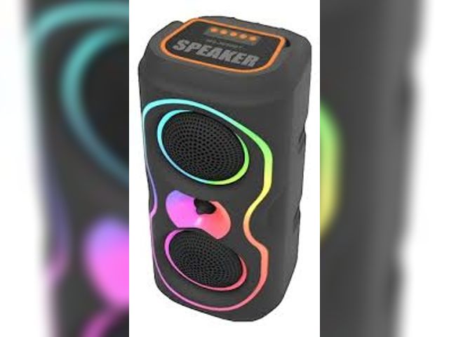 Lot 49-5436347 - MS-3639BT Mobile Multimedia Speaker - Stunning RGB Lights & Powerful Wireless Sound. Model #MS-3639B...