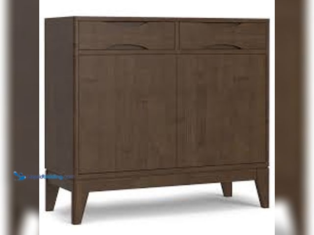 Lot 49-3564218 - Walnut Storage cabinet. Unused