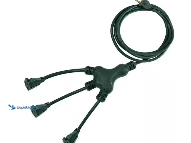 Lot 49-1542213 - (2) HDX 40 ft. 16/3 Multi-Directional Outdoor Extension Cord, Green, Model # EXG-16340M, Unused.  Re...