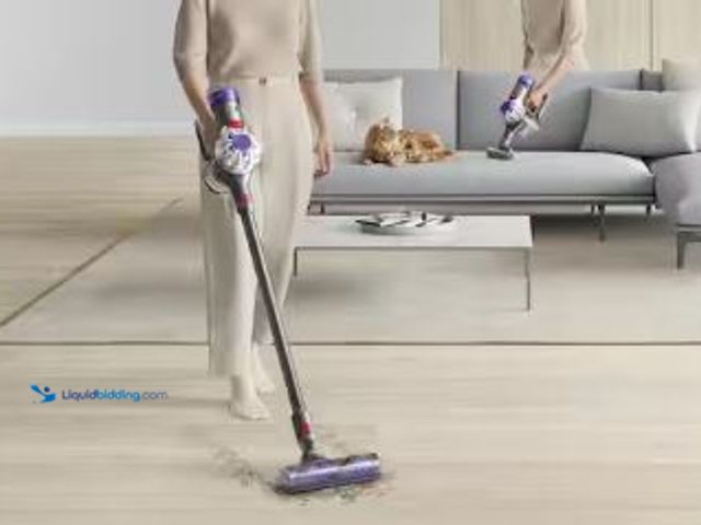 Lot 49-1600567 - Dyson V8 Cordless Stick Vacuum Cleaner, Model # 400473-01, MSRP $539.00, Slightly used,  Has charger...