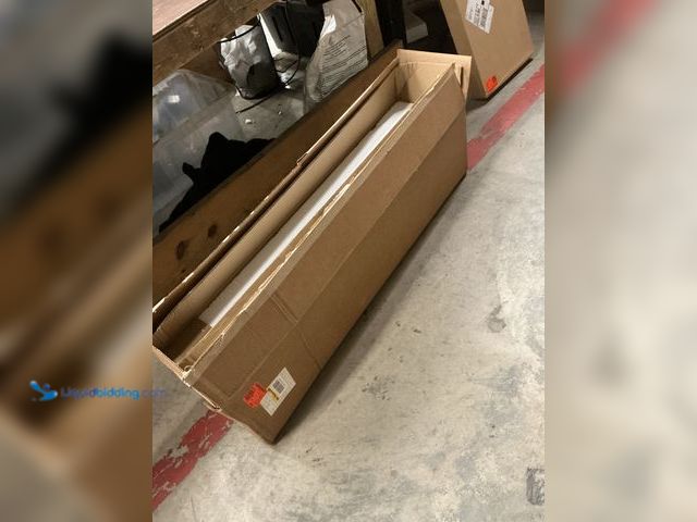 Lot 49-3531003 - Maple and Jade 43" Tall Slim Figure People Decorative Sculpture in Textured Black (opened to view) N...