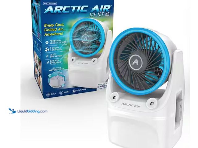 Lot 49-2026213 - Lot of (2). ARCTIC AIR 190 CFM 3-Speed Portable Evaporative Cooler, Model # AAIJN-PD27. MSRP: $59.98...