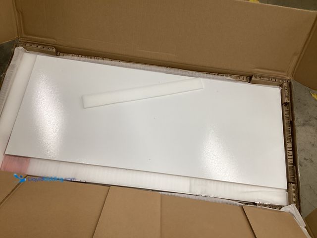 Lot 49-5542432 - StyleWell JS-3417-A 42 Inch White Storage Hutch, Unused with hardware