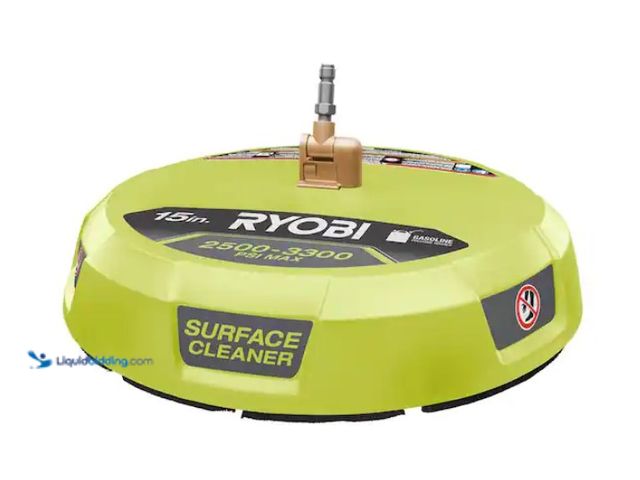 Lot 49-1570221 - RYOBI 15 in. 3300 PSI Surface Cleaner for Gas Pressure Washer, Model # RY31SC01, Unused.   Ref#SB012...