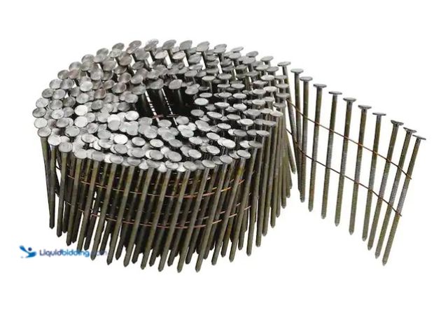 Lot 49-1575868 - DEWALT 2-1/2 in. x 0.099 in. Metal Coil Nails (3600 per Box), Model # DWC8R99BD, Unused  Ref#SRHD021...