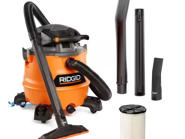 Lot 49-1572149 - RIDGID 16 Gal. 6.5 Peak HP NXT Shop Vacuum Wet Dry Vac with Detachable Blower, Filter, Locking Hose ...