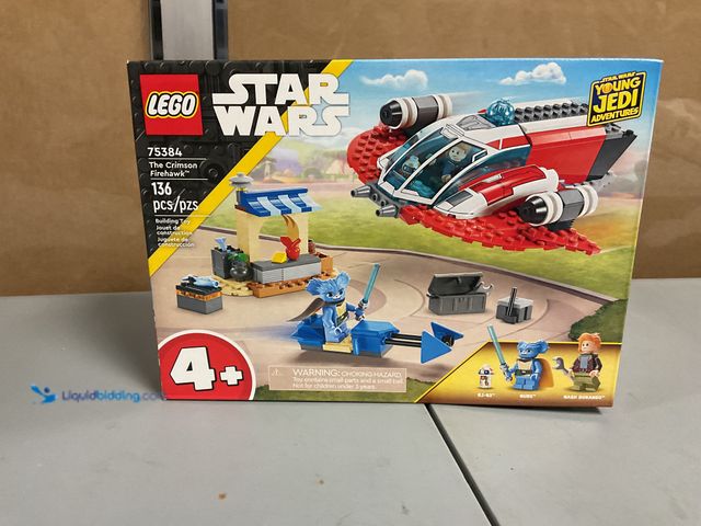 Lot 49-1505951 - FACTORY SEALED LEGO STAR WARS THE CRIMSON FIREHAWK 75384 136 PCS SET IN ORIGINAL BOX AMAZING LEGO SE...