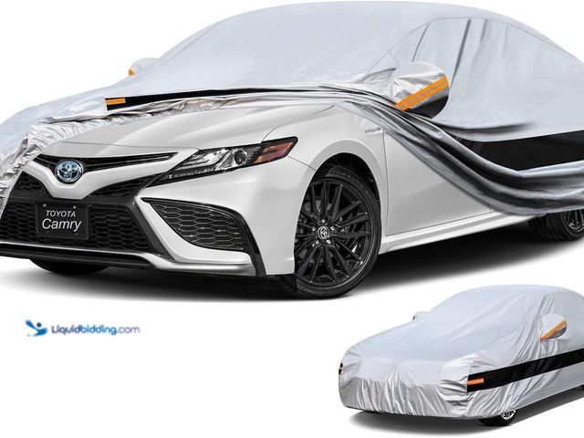 Lot 49-5459738 - 10 Layers Car Cover Custom Fit for Toyota Camry (1996-2024) Waterproof All Weather for Automobiles, ...