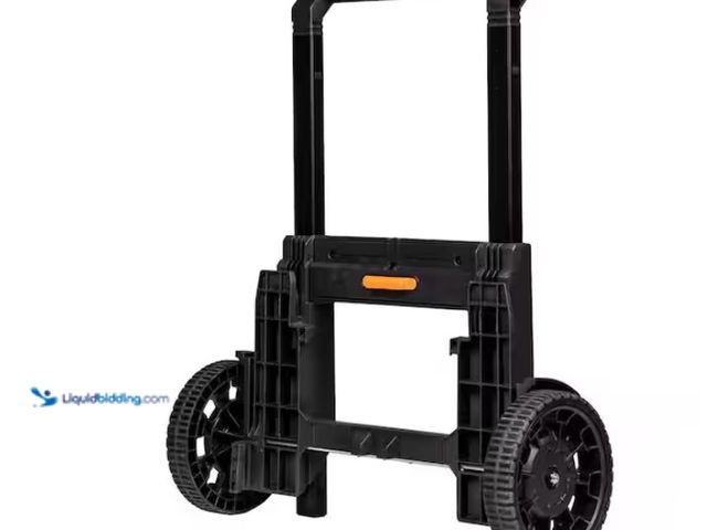 Lot 49-3471594 - RIDGID Pro Gear System Gen 2.0 Durable All Terrain Rolling Tool Box Attachment With 9 in. Heavy Duty...