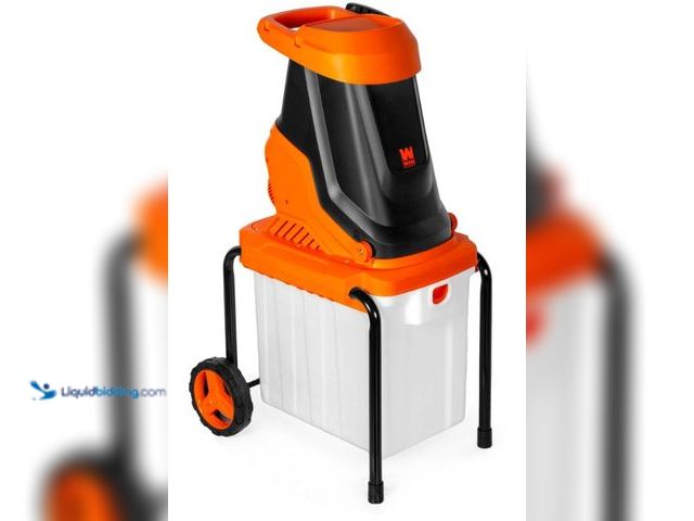 Lot 49-2004571 - WEN Electric Wood Chipper and Shredder, 15-Amp with 13-Gallon Enclosed Collection Bin, Model #41130,...