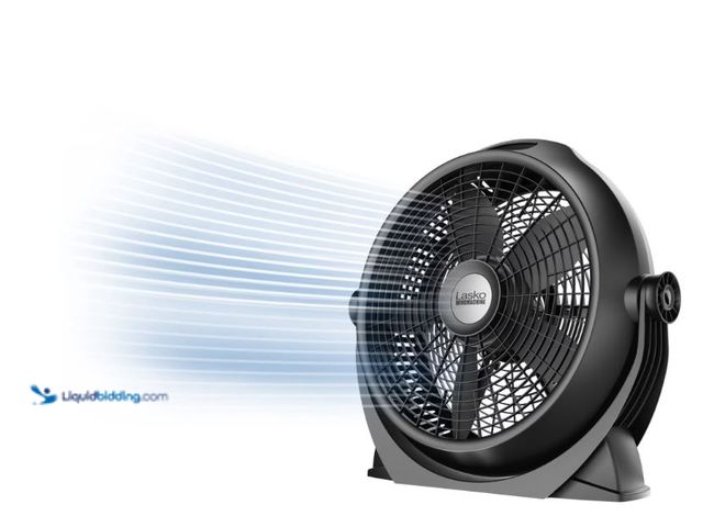 Lot 49-1631003 - Lasko WindMachine 20" Large Floor Fan with Pivoting Head for Whole Room Cooling, Portable Indoor 3-S...
