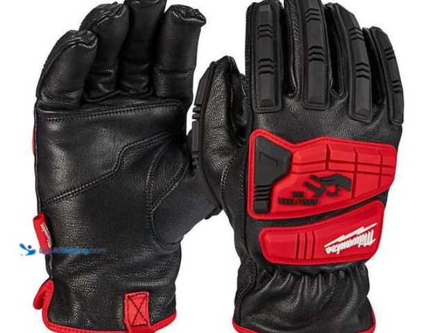 Lot 49-1567577 - Milwaukee X-Large Level 5 Cut Resistant Goatskin Leather Impact Gloves, Model # 48-22-8783, Unused. ...