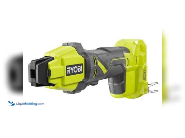 Lot 49-5559299 - RYOBI ONE+ 18V Lithium-Ion Cordless PEX Tubing Clamp Tool (Tool Only). Model # P660. Used