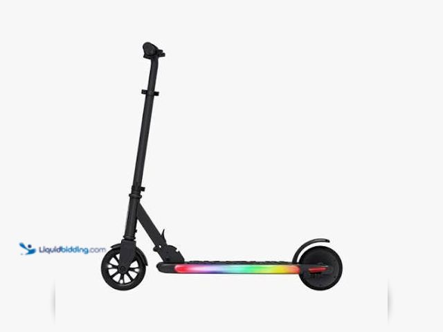 Lot 49-5544084 - Jetson Omega Kids' Light-Up Electric Scooter. Model: JOMEGA-BLK. Unused