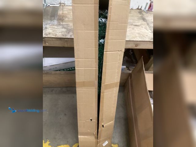 Lot 49-5454222 - 9Ft Spray White Christmas Tree.