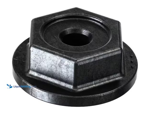 Lot 49-1550408 - (2 boxes) Simpson Strong-Tie Outdoor Accents Black Powder-Coated Hex-Head Washer (24-Pack), Model # ...