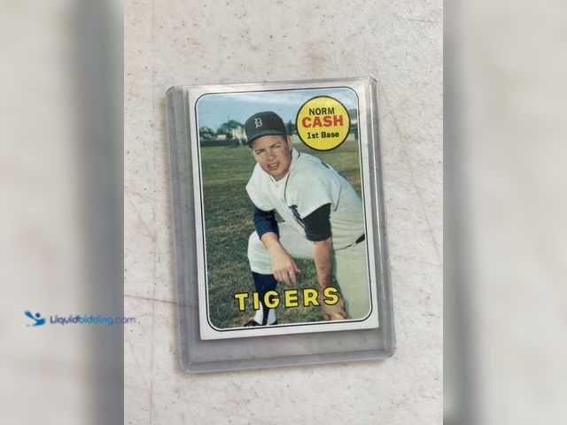 Lot 49-5350453 - Other 1969 TOPPS NORM CASH DETROIT TIGERS #80 BASEBALL CARD