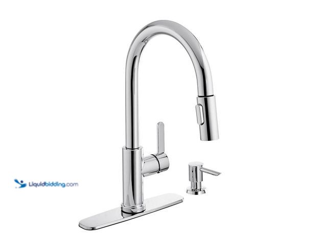 Lot 49-5412905 - Glacier Bay
Paulina Single-Handle Pull-Down Sprayer Kitchen Faucet with TurboSpray, FastMount and S...