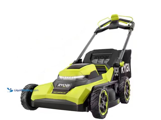 Lot 49-1622439 - RYOBI 40V HP Brushless 21 in. Cordless Battery Walk Behind Self-Propelled Lawn Mower, Model # RY40HP...