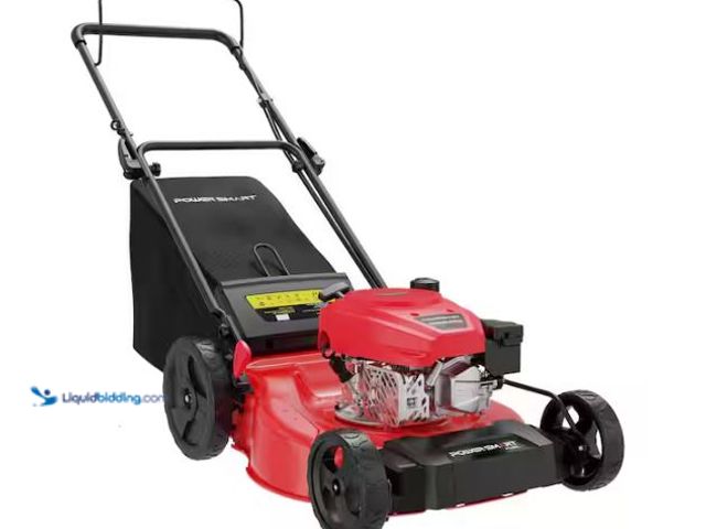 Lot 49-1627119 - PowerSmart 21 in. 144cc OHV 4-stroke engine 3-in-1 Gas Push Lawn Mower Model # V8721P, Slightly Used...