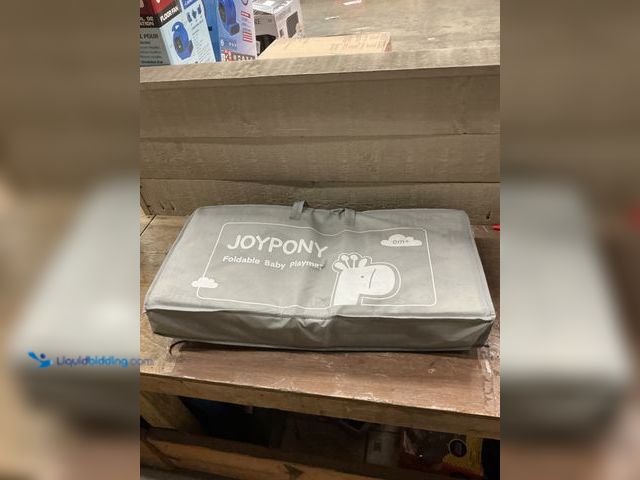 Lot 49-5463477 - Foldable Baby Playpen. Item is Used Dented