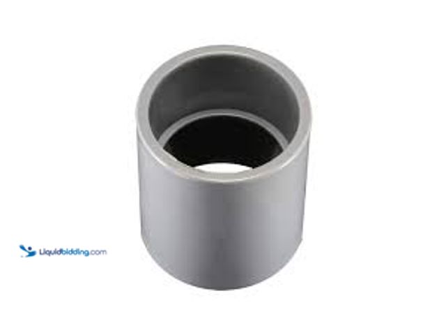 Lot 49-5461051 - Cantex 3/4 in. Schedule 40-Standard Center Stop PVC Coupling x15, (15-Pack), Model# R6141624M, Unuse...