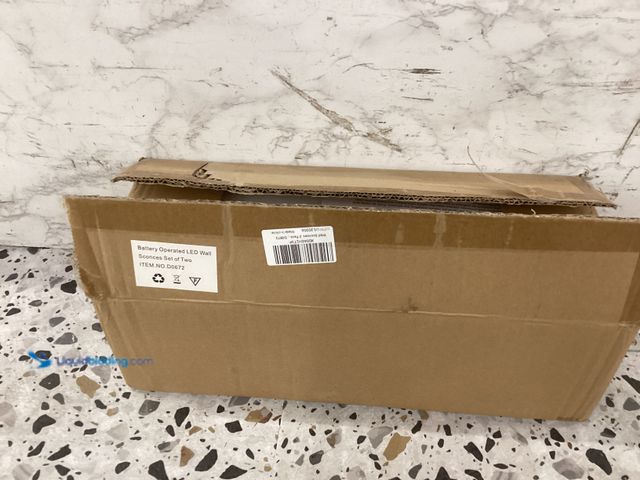 Lot 49-5452196 - Wall Sconces 2 PK D0672 Item is unused.