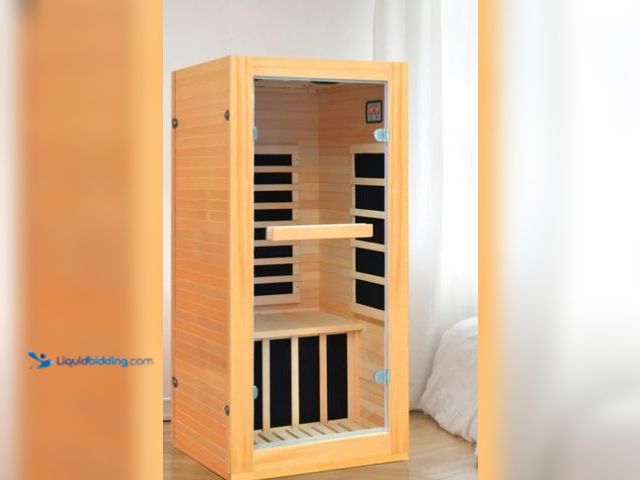 Lot 49-5459316 - infrared sauna room single room Model # W1185P321237. Sealed