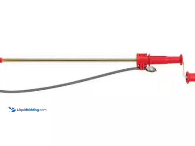 Lot 49-1569343 - RIDGID K-3 Ultra Flexible Toilet Auger with Unclogging 3 ft. Snake and Integrated Bulb Head, Plumbin...